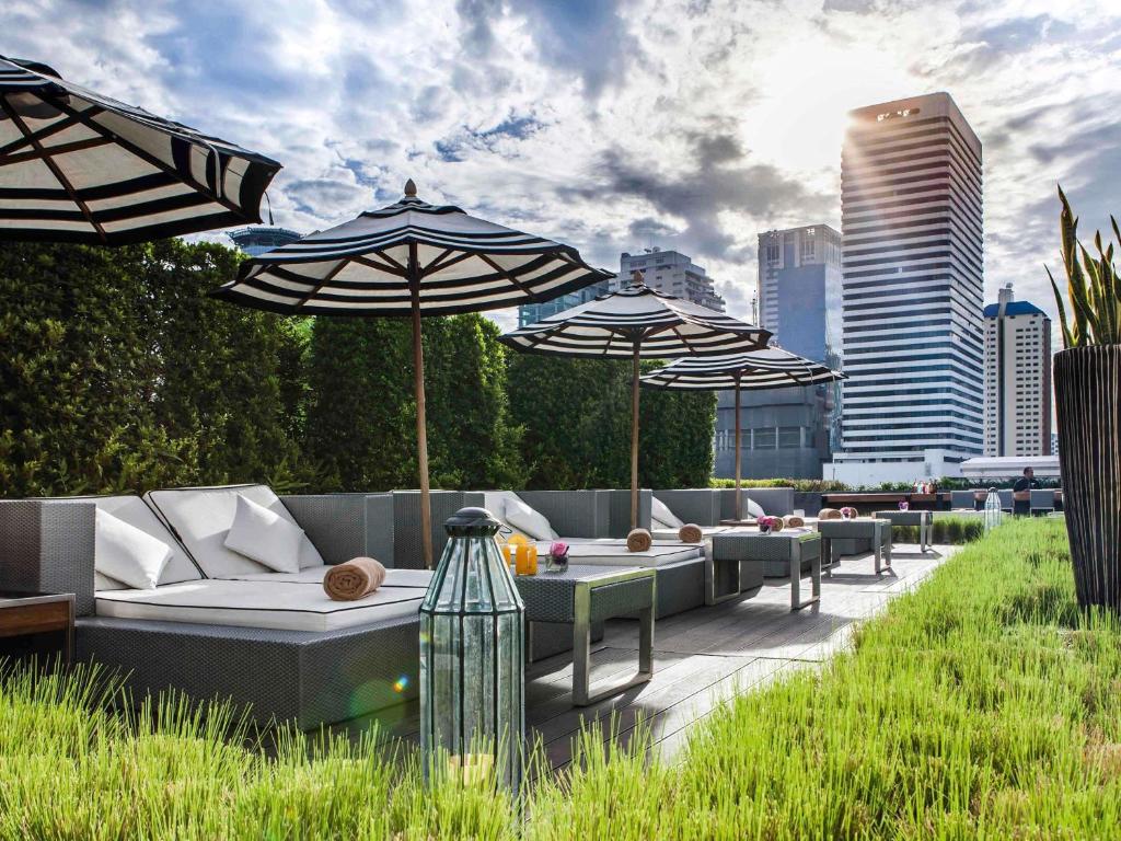 Zahrada ubytování Mövenpick Hotel Sukhumvit 15 Bangkok