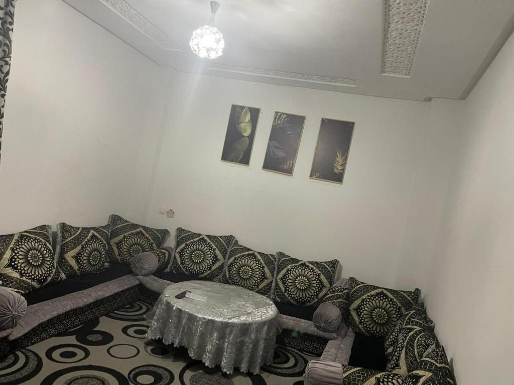 Et opholdsområde på Appartement