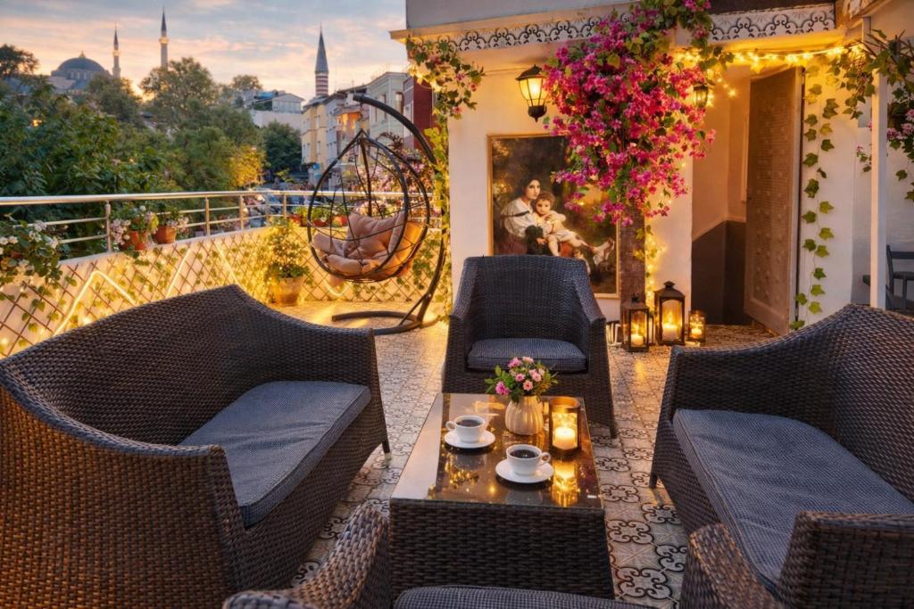 Et opholdsområde på Konak Grand Bella Sultanahmet