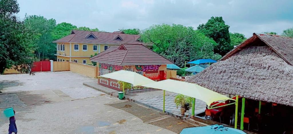 Bygningen som lejligheden ligger i