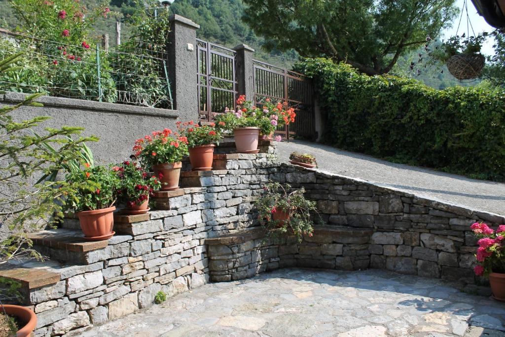 Zahrada ubytování B&B Matilde