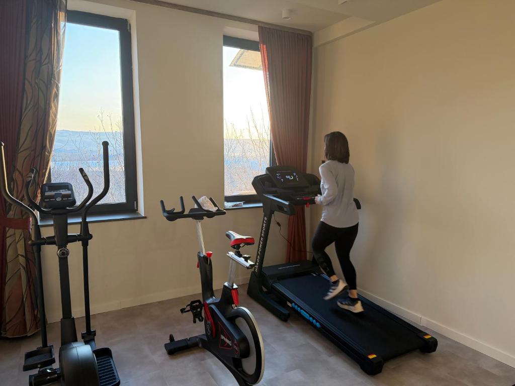 Phòng/tiện nghi tập thể dục tại Sona Boutique Resort