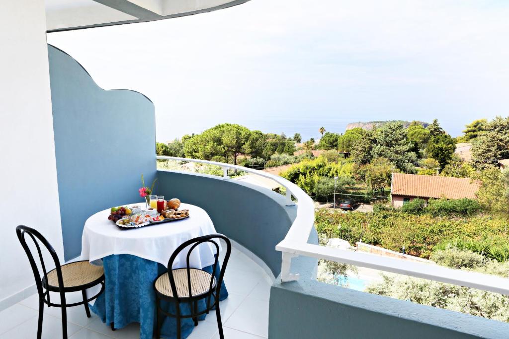 Balkón nebo terasa v ubytování Hotel Blu Eden