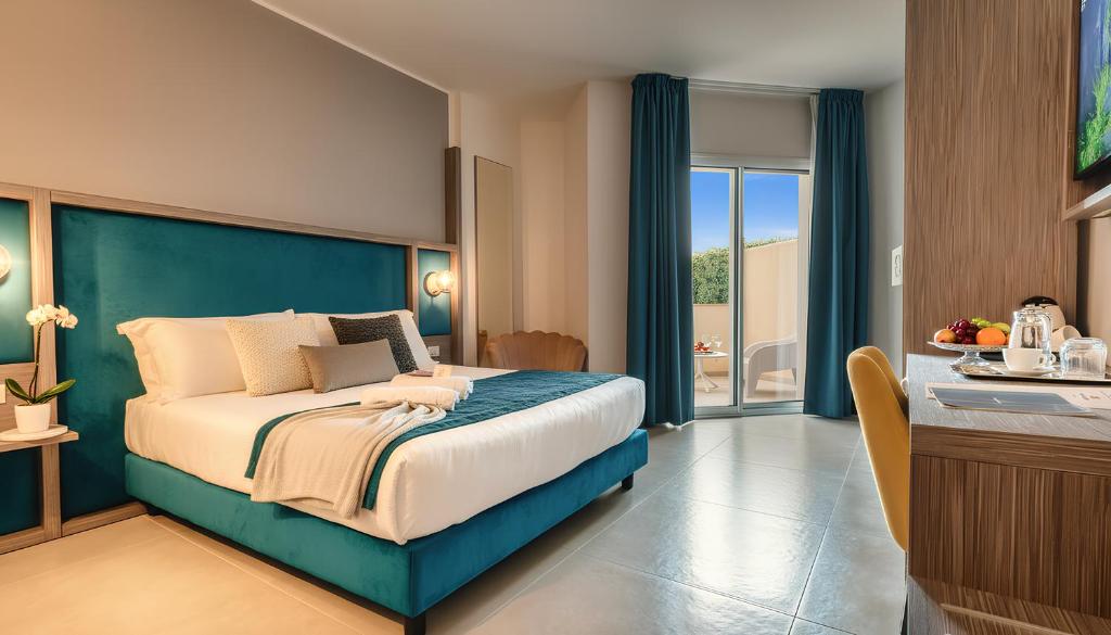 Resort La Battigia Beach & Spa - Chambre Triple Avec Vue Sur Jardin