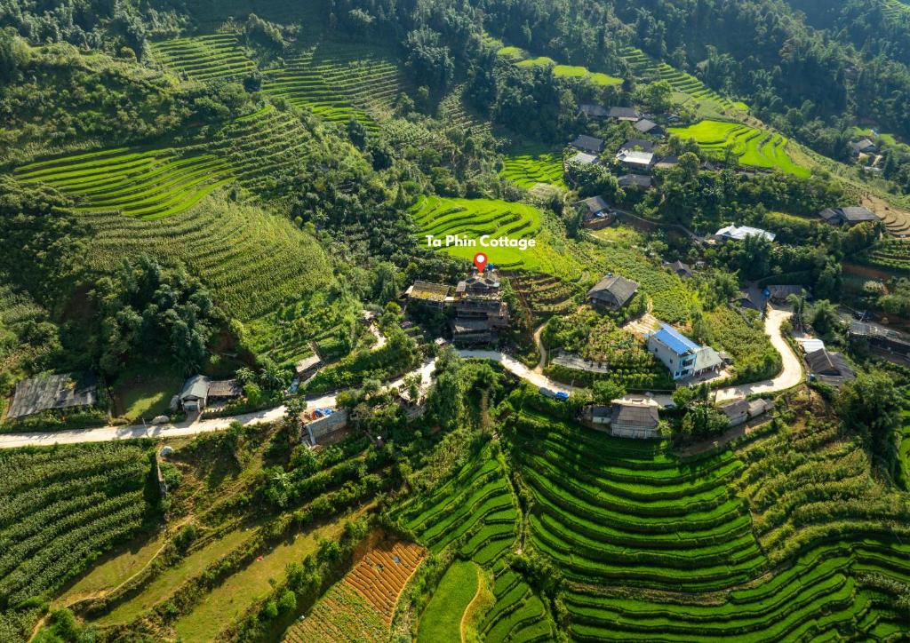 Naturlandskabet i nærheden af bed and breakfast-stedet