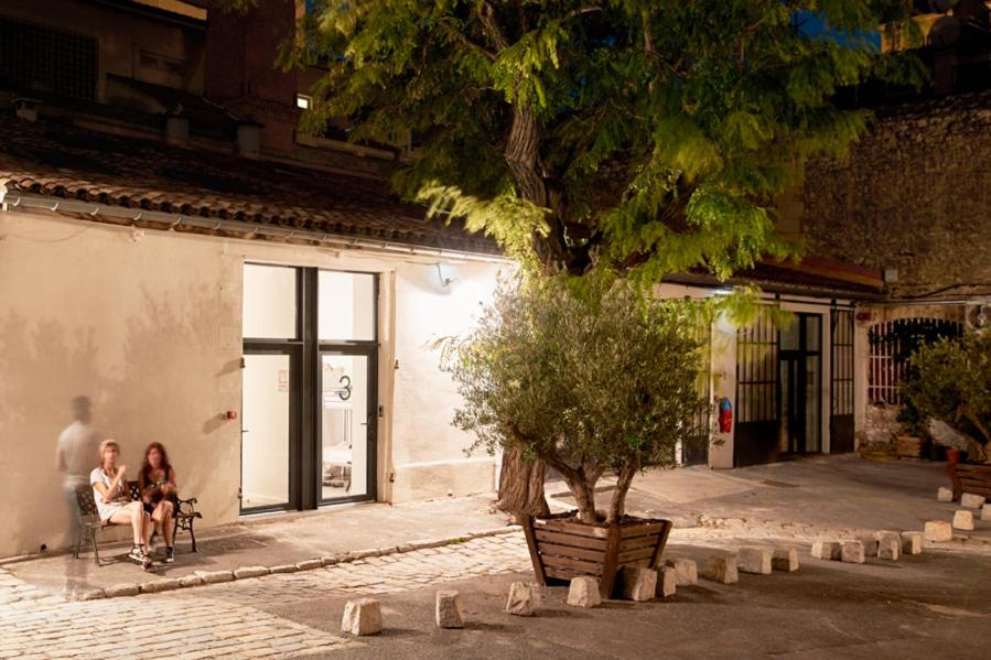 En have udenfor Hostel Vertigo Vieux-Port