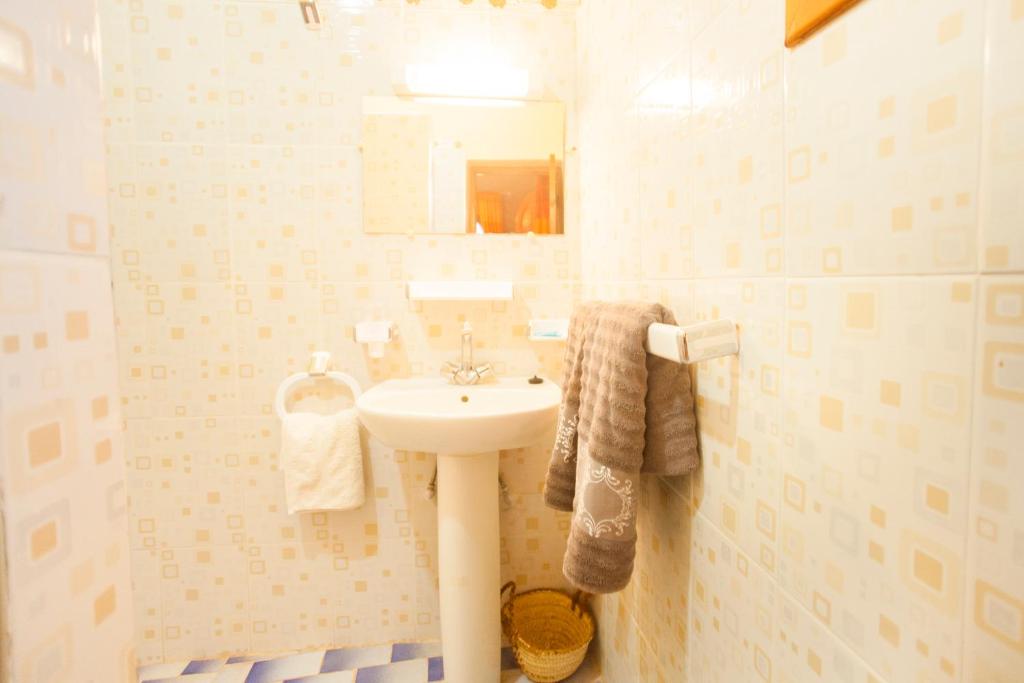 Koupelna v ubytování Riad Soleil du Monde