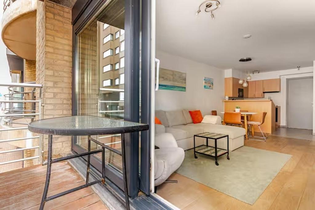 Kuchyň nebo kuchyňský kout v ubytování Maison de la mer