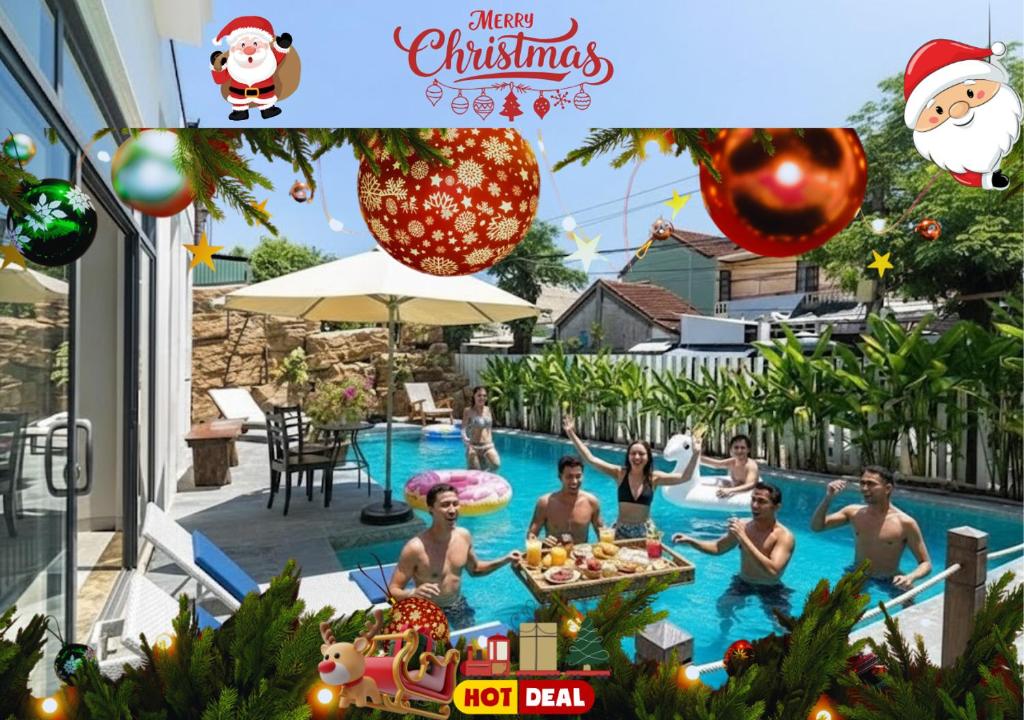 Swimmingpoolen hos eller tæt på Vooc Signature Hotel Hoi An