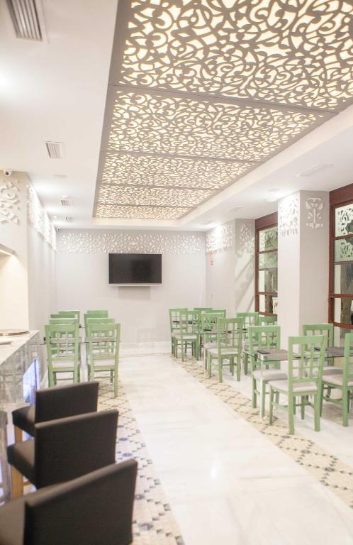 TV a/nebo společenská místnost v ubytování Soho Boutique Capuchinos & Spa