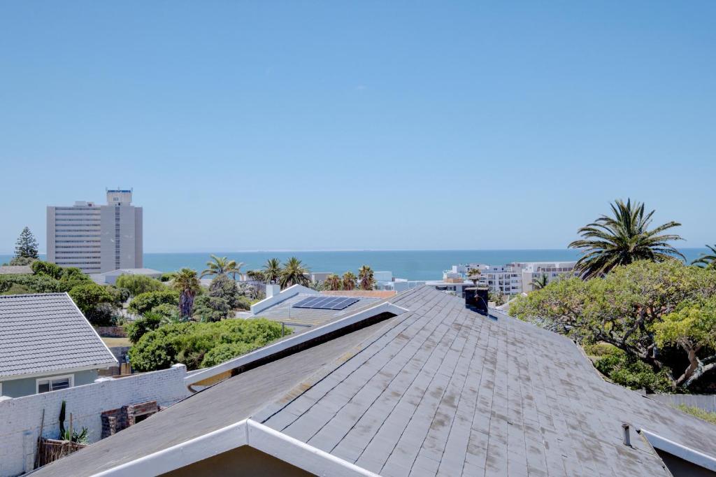 a roof of a house with a view of the ocean at Ahoy Boutique Hotel in Gqeberha