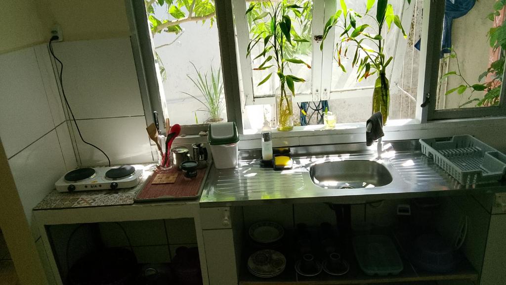 Køkken eller tekøkken på Colonial House