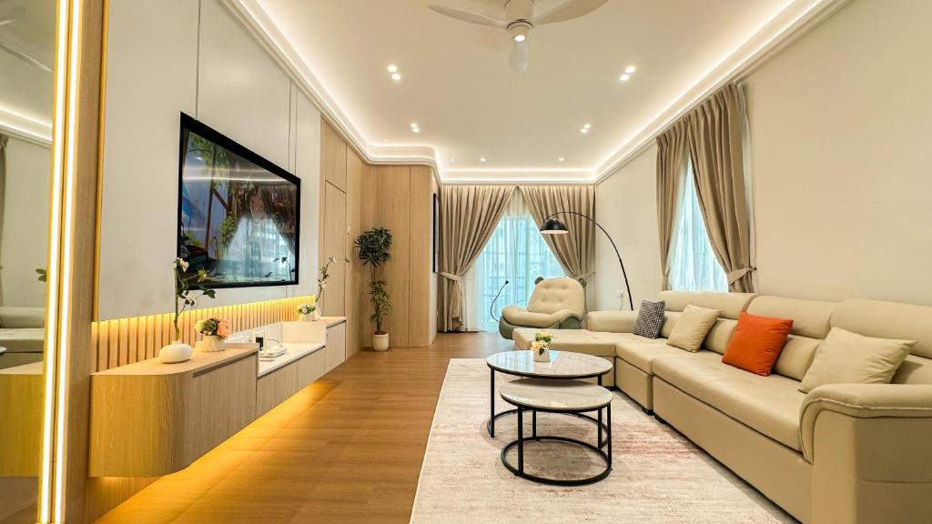 Et opholdsområde på My Cool Home x The Quintet @ Cameron Highlands