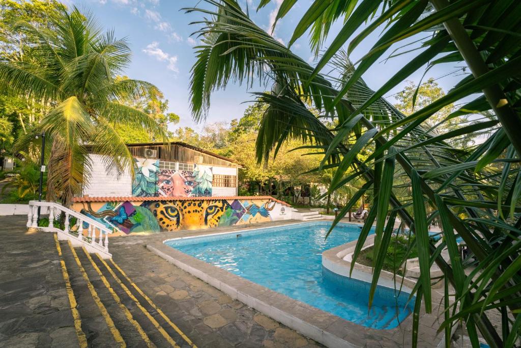 Swimmingpoolen hos eller tæt på CasaBosque