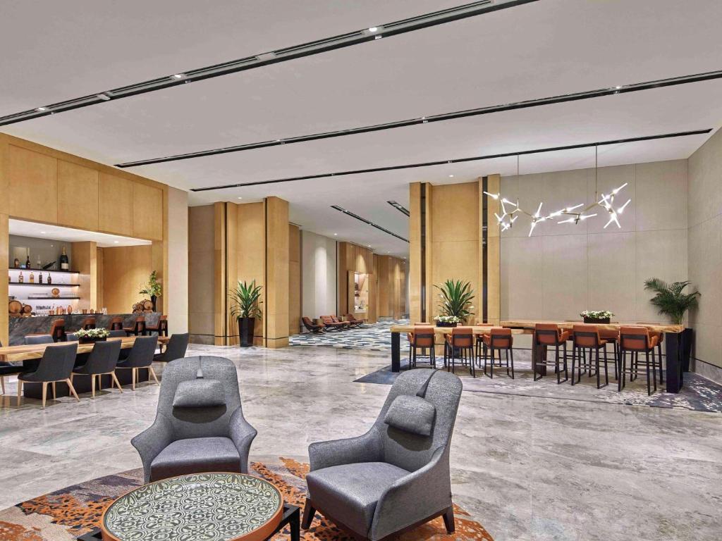 Posezení v ubytování Sofitel Singapore City Centre