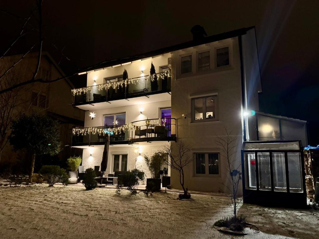 Bygningen som lejligheden ligger i