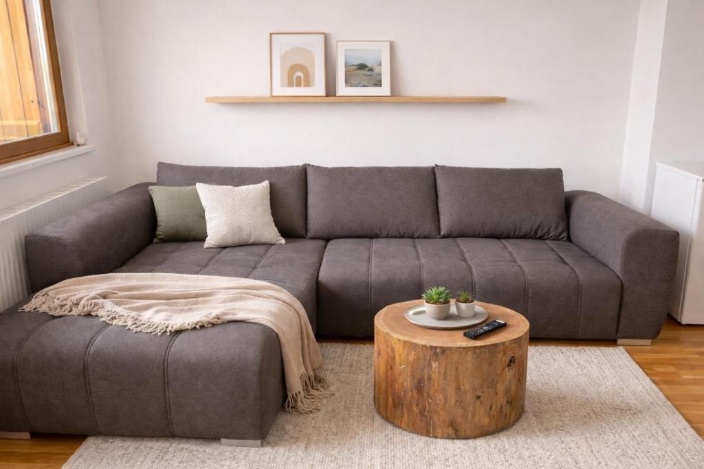 Et opholdsområde på FeWo-Gmunden - Traunsee Apartment 60 m2