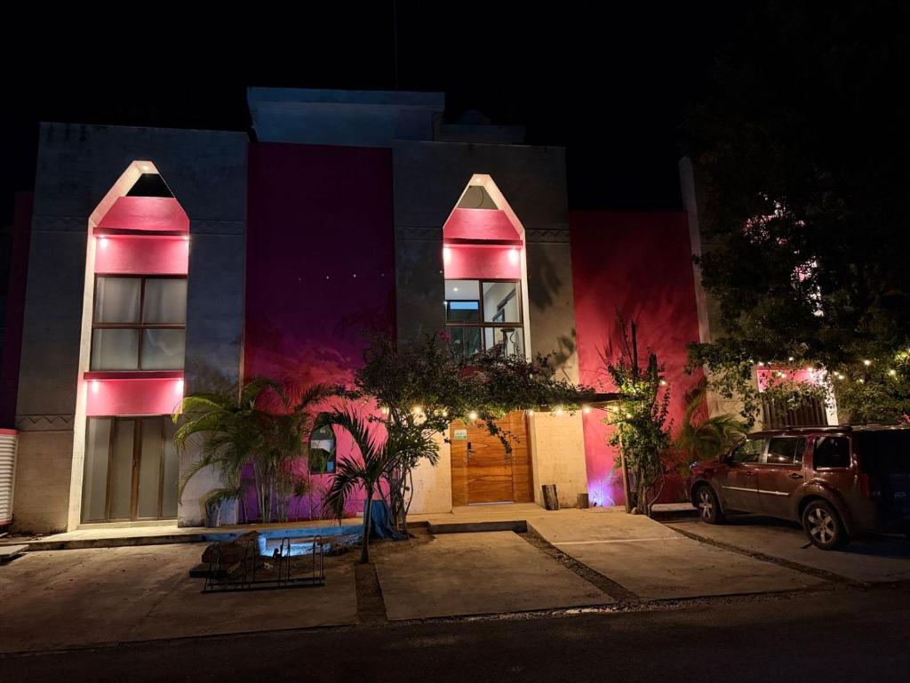 Bygningen som hotellet ligger i