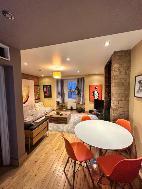 Et opholdsområde på Gorgeous Oxford Flat