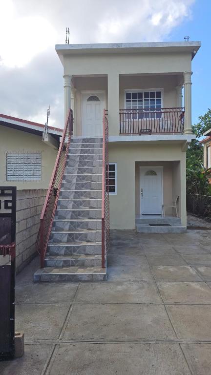 Bygningen som lejligheden ligger i