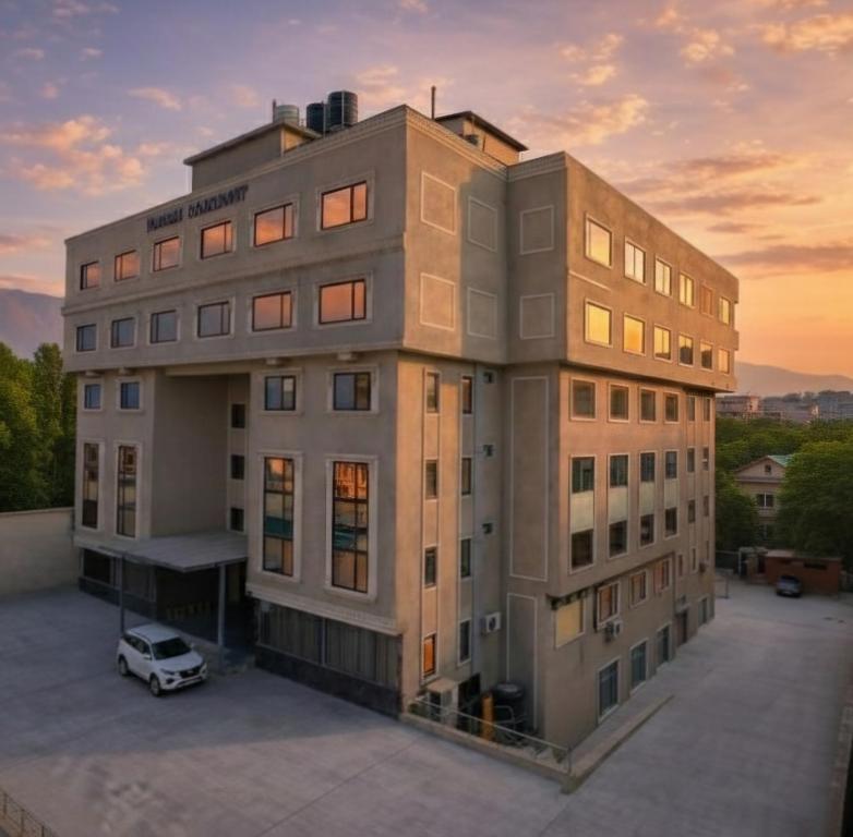 Bygningen som hotellet ligger i