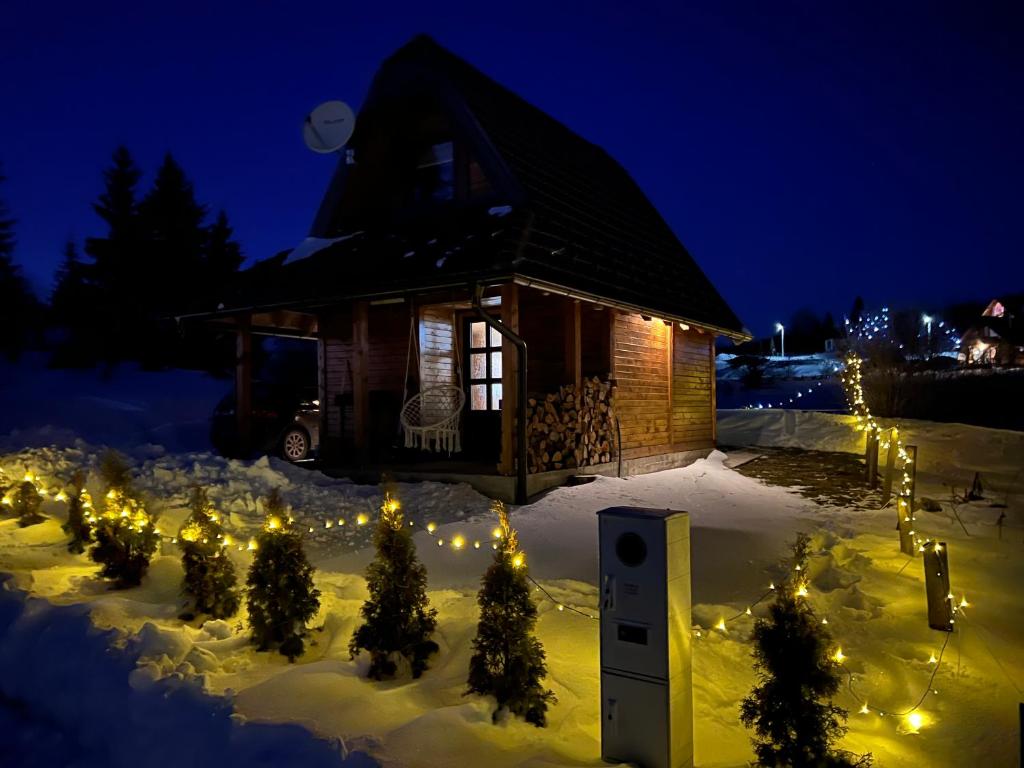 brvnare in trong mùa đông