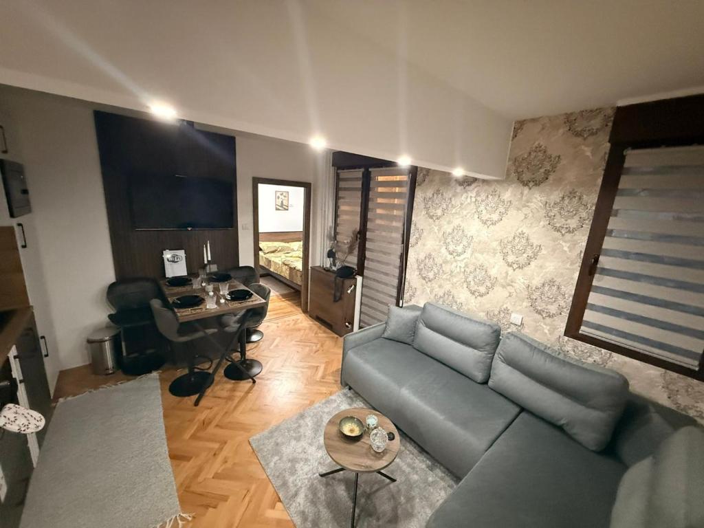 Et opholdsområde på Gohemi Apartments