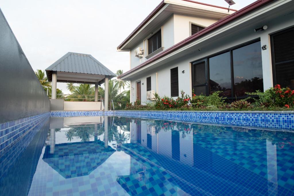 Kolam renang di atau dekat dengan Sikeci Villa