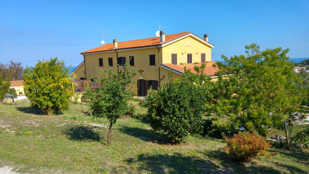 Zahrada ubytování Vistazzurra B&B