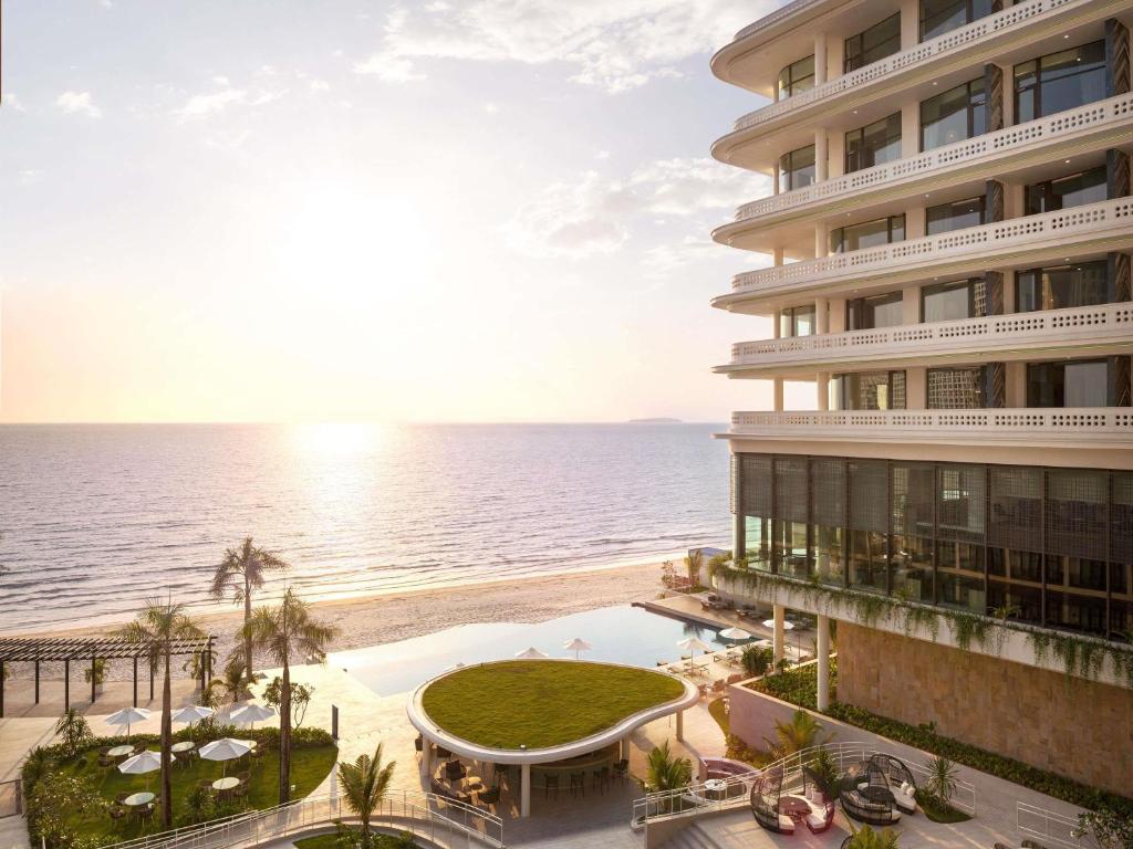 Nespecifikovaný výhled na moře nebo výhled na moře při pohledu z hotelu