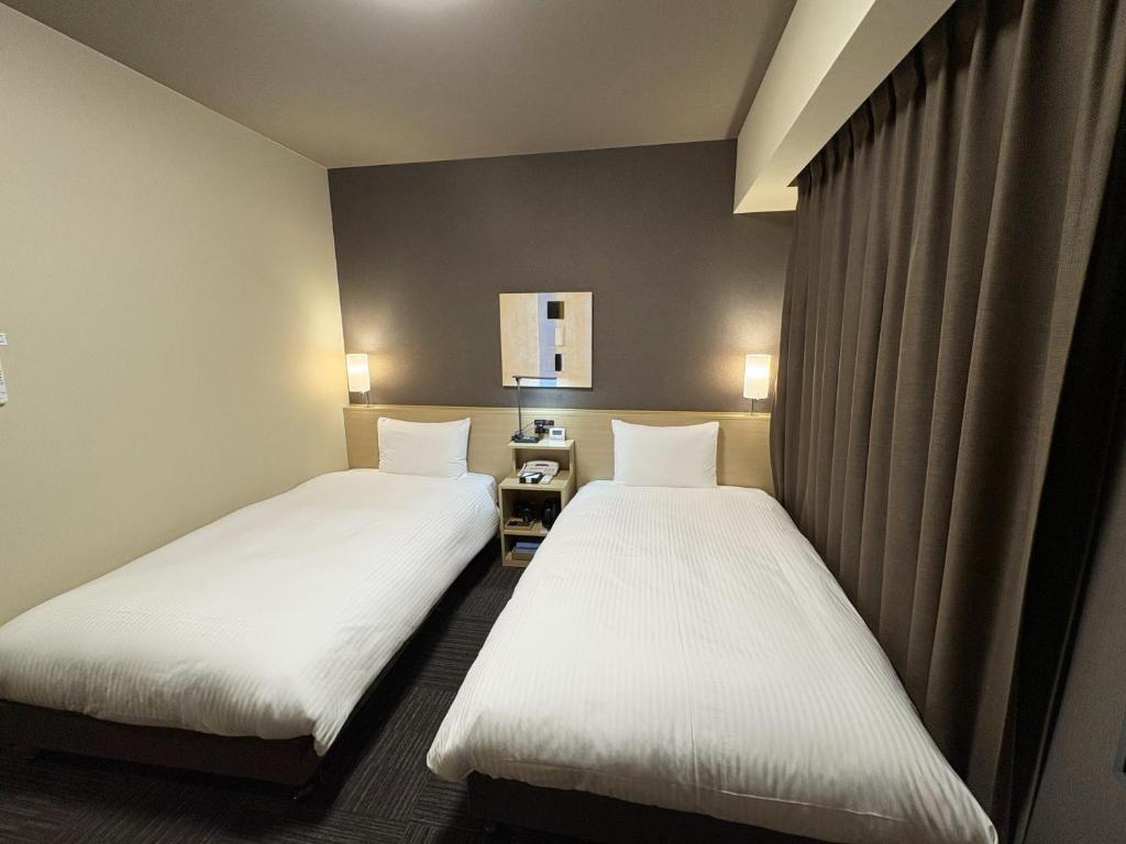 Hotel Route-inn Utsunomiya Yuinomori -Lightline Yuinomori Nishi Ekimae- - Zweibettzimmer – Nichtraucher