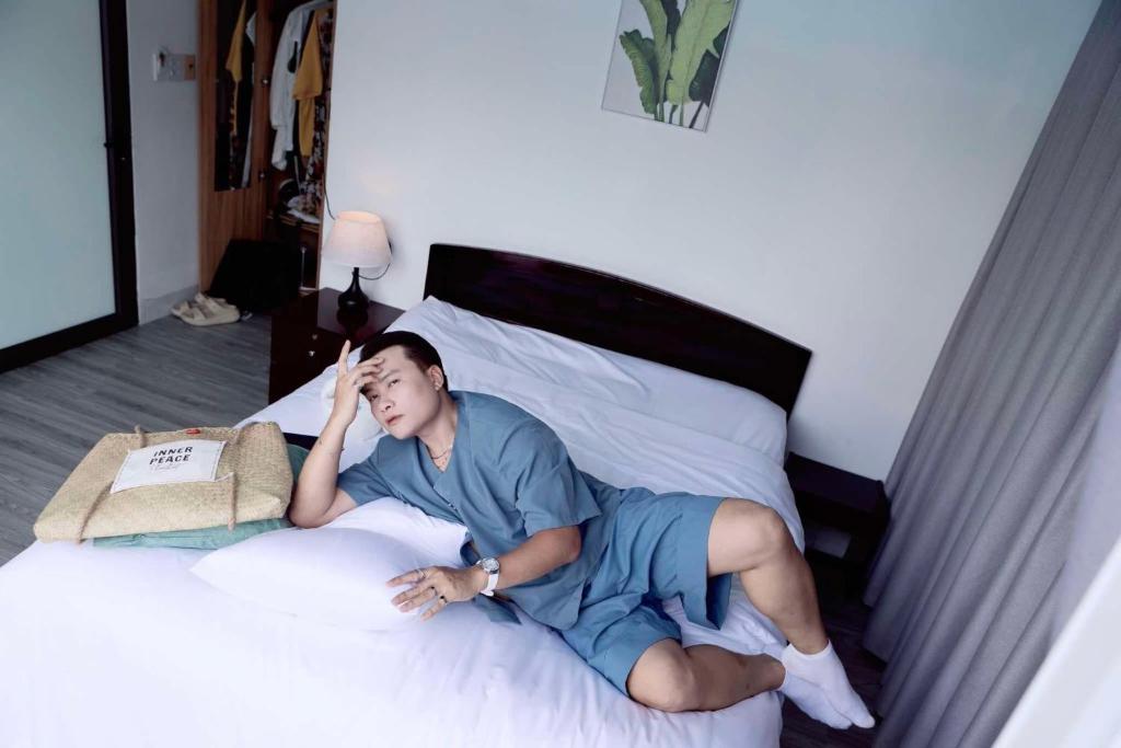 Giường trong phòng chung tại Inner Peace Homestay Phan Thiet