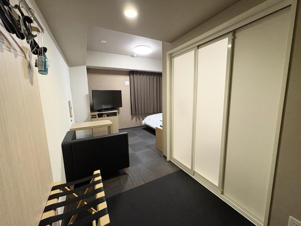 Hotel Route-inn Utsunomiya Yuinomori -Lightline Yuinomori Nishi Ekimae- - Barrierefreies Einzelzimmer – Nichtraucher