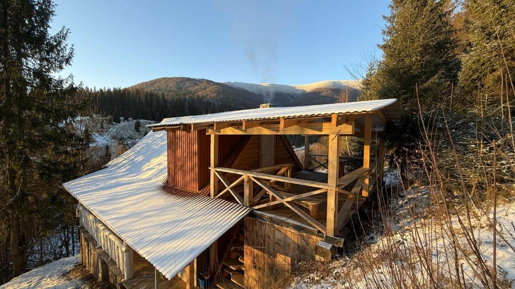 Naturlandskabet i nærheden af feriehuset