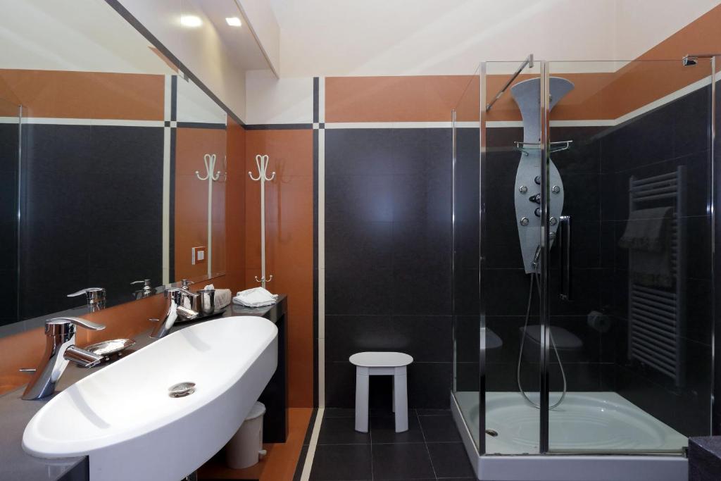 A bathroom at Rome in your heart - Spagna apartment
