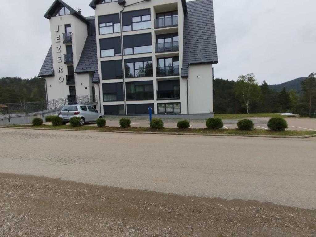 Een algemene foto van de bergen of uitzicht op de bergen vanuit het appartement