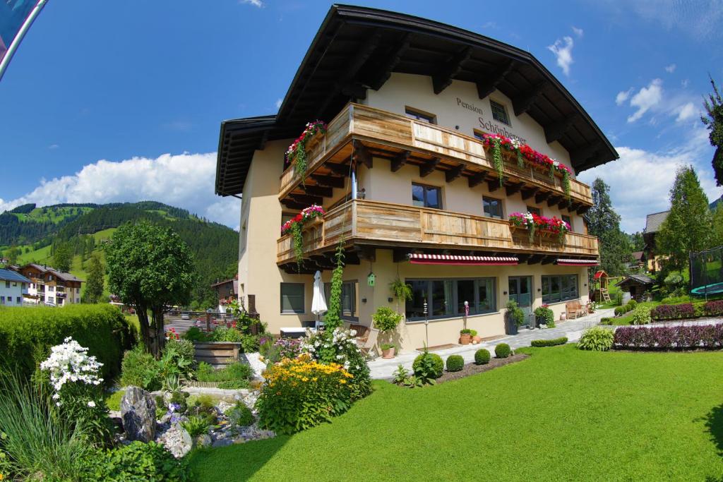 Zahrada ubytování Pension Schönberger