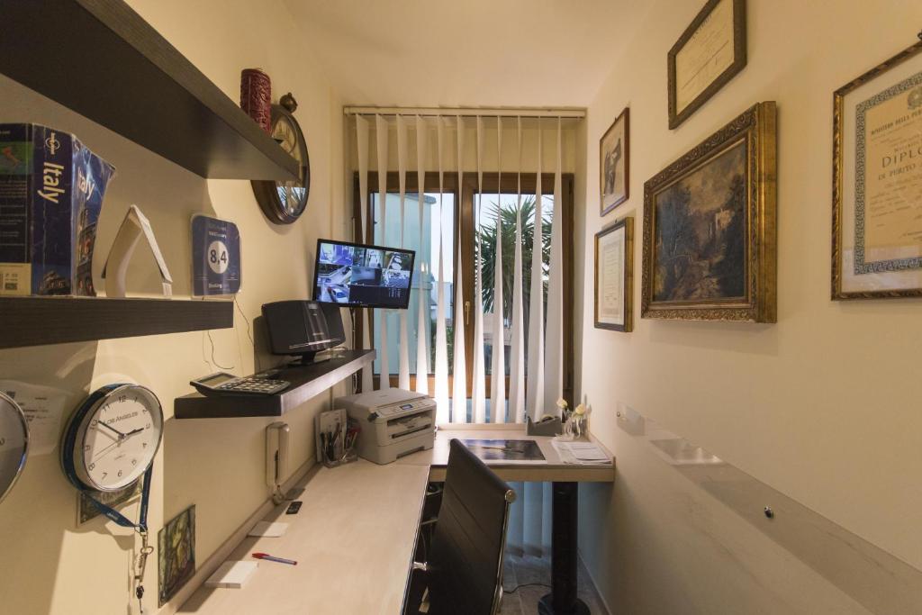 TV a/nebo společenská místnost v ubytování B&B Luxury