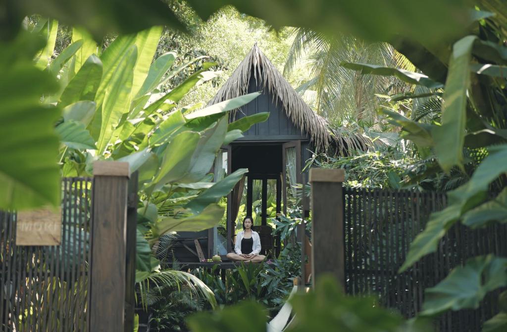 Zahrada ubytování Sadela Retreat