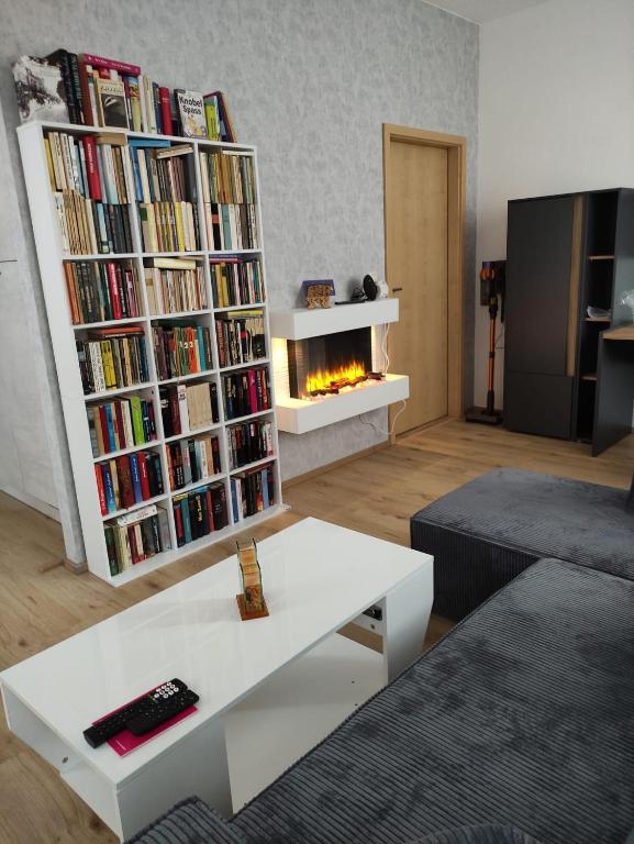 Biblioteket i lejligheden