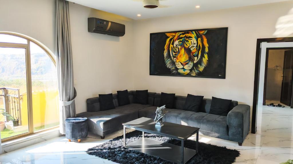 Et opholdsområde på The Signature loft