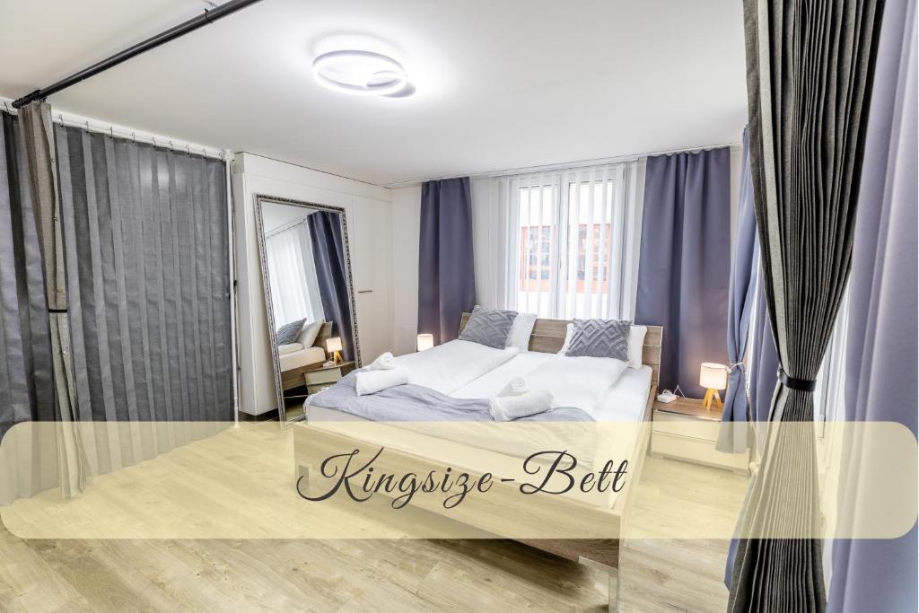 Modern 80qm Flat with Balcony & free Parking