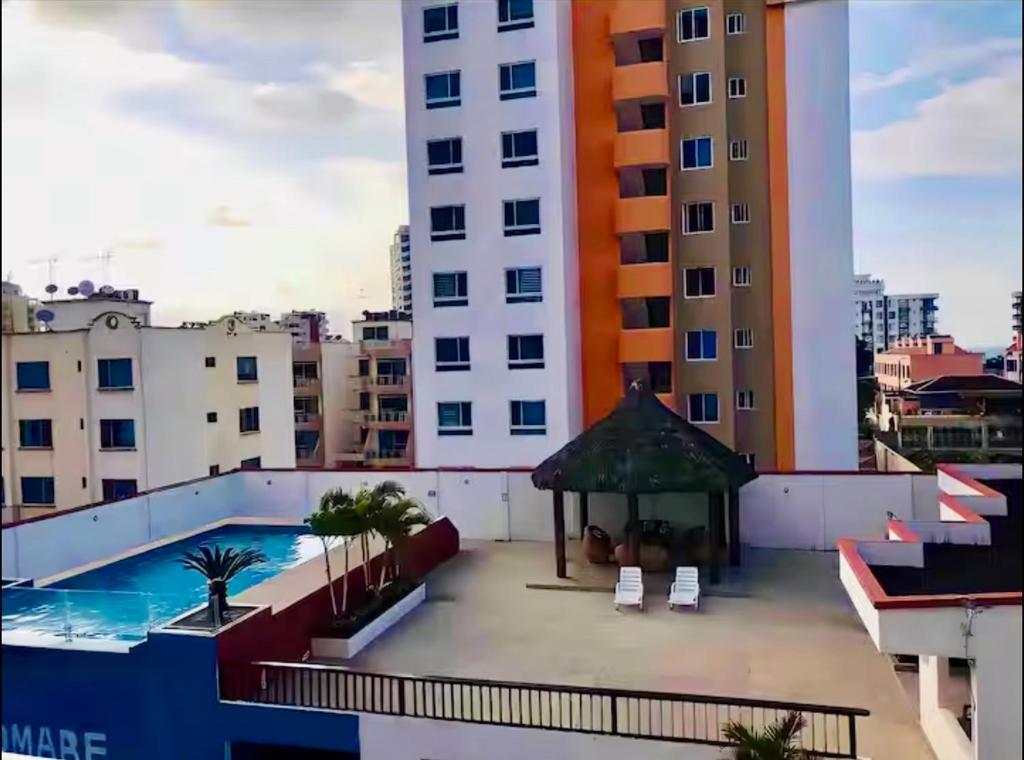 Swimmingpoolen hos eller tæt på Relax en Tonsupa Moderno, con Aire C y a pasos del mar 3 piscinas 2hidro