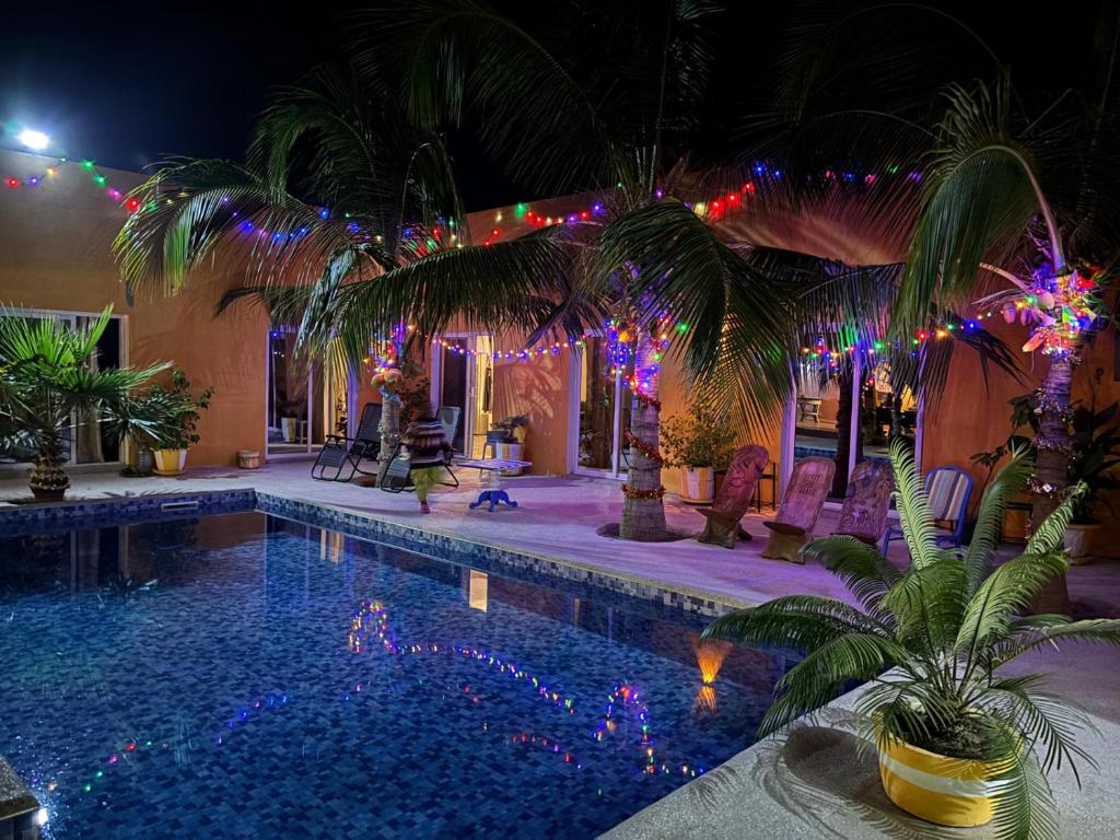 Πισίνα στο ή κοντά στο Hôtel Colibri Lac Rose