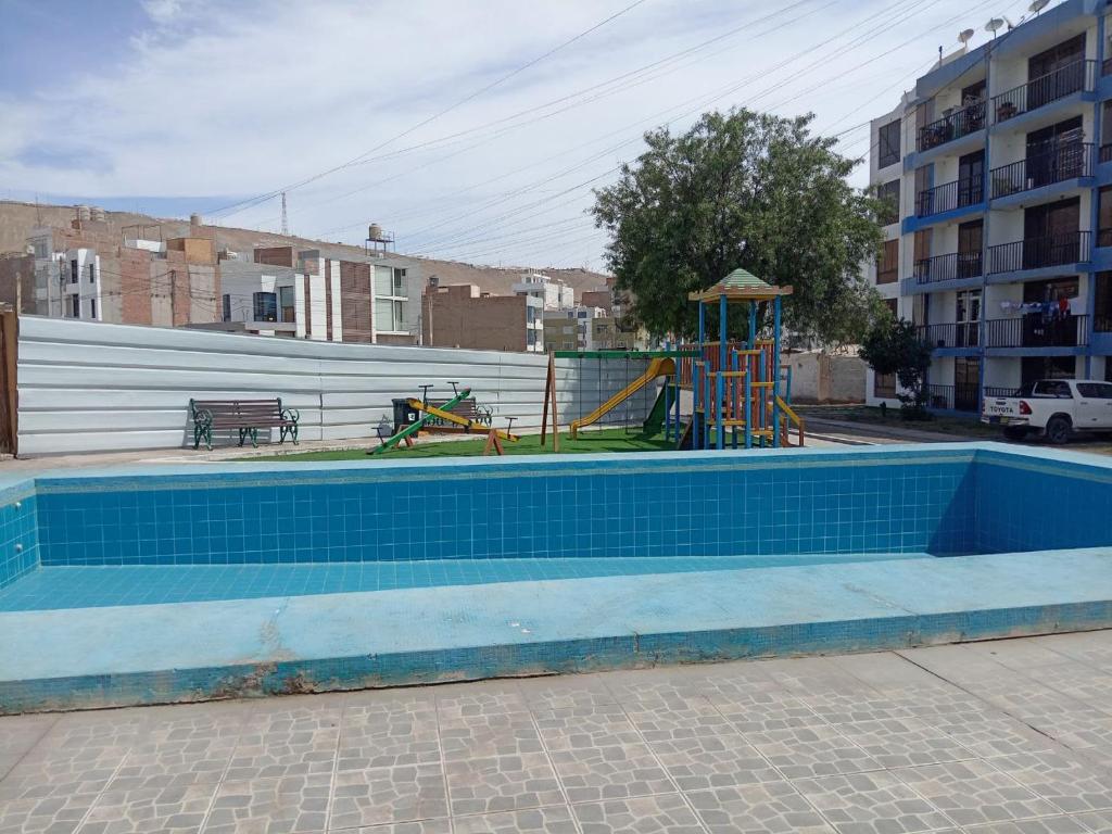 Swimmingpoolen hos eller tæt på Dpto Amoblado ILO-PERU