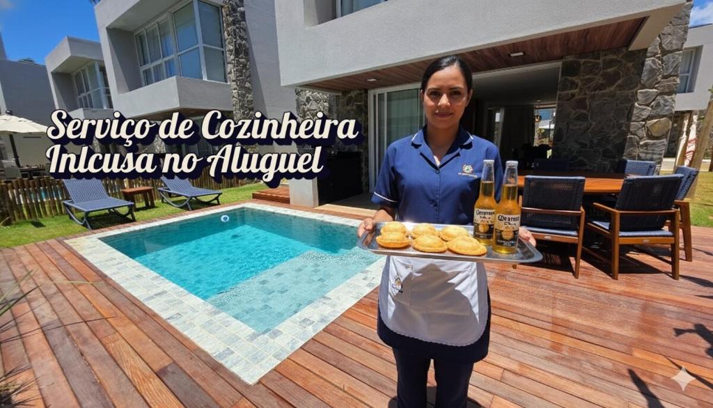 Členové personálu v ubytování Casa Brisa Cond Naluum by ReservaMilagres