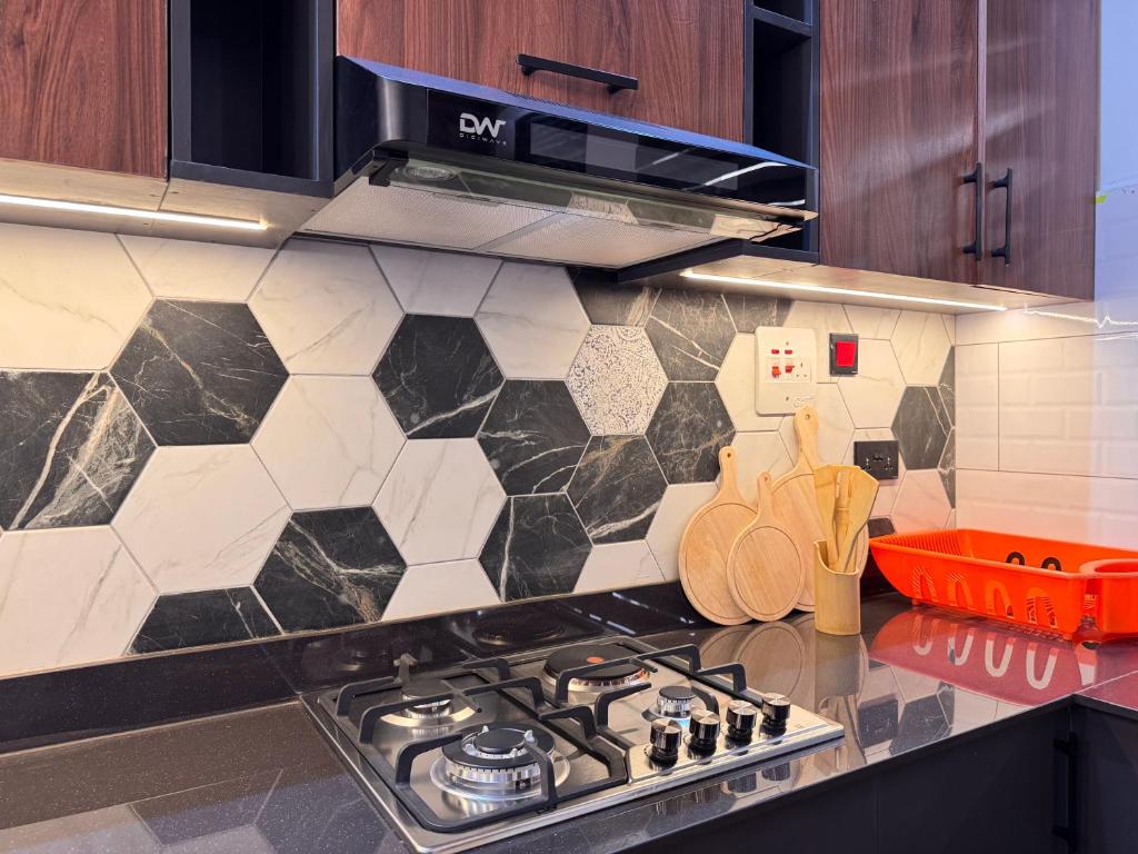 Cucina o angolo cottura di Jacob's Courts Apartment 6