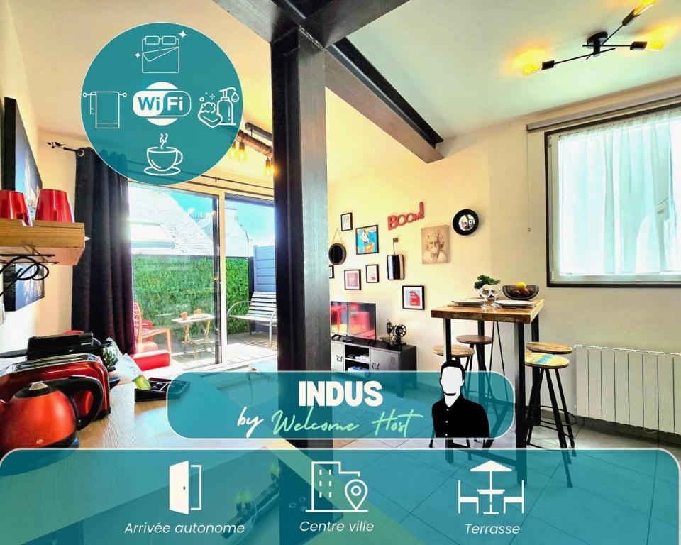 Billede fra billedgalleriet på Indus, Confort en centre-ville i Vannes