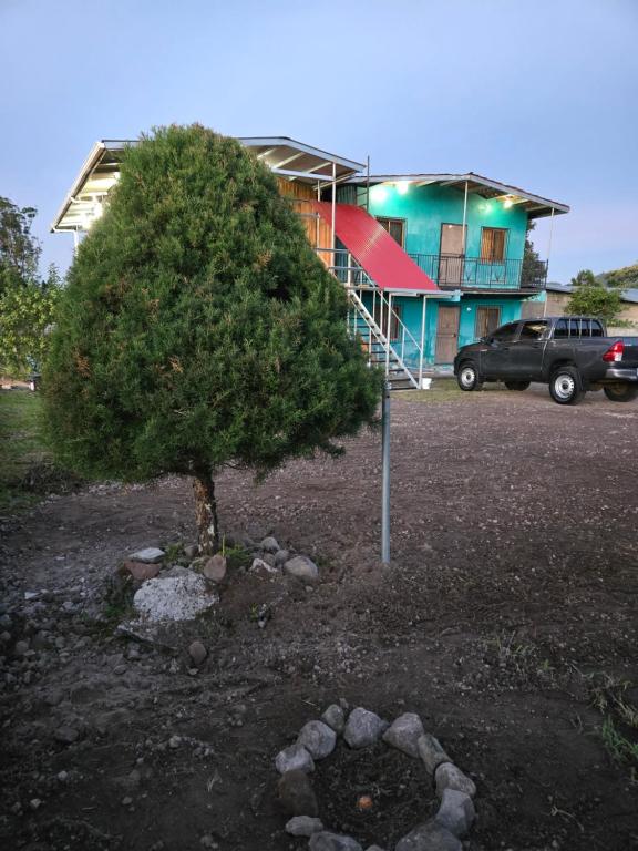 Bygningen som lejligheden ligger i