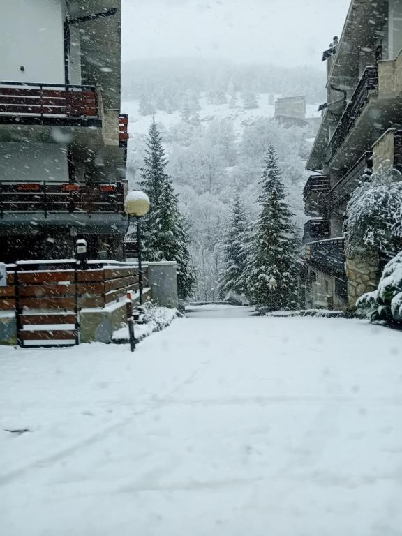 Luna Reale Roccaraso apt om vinteren